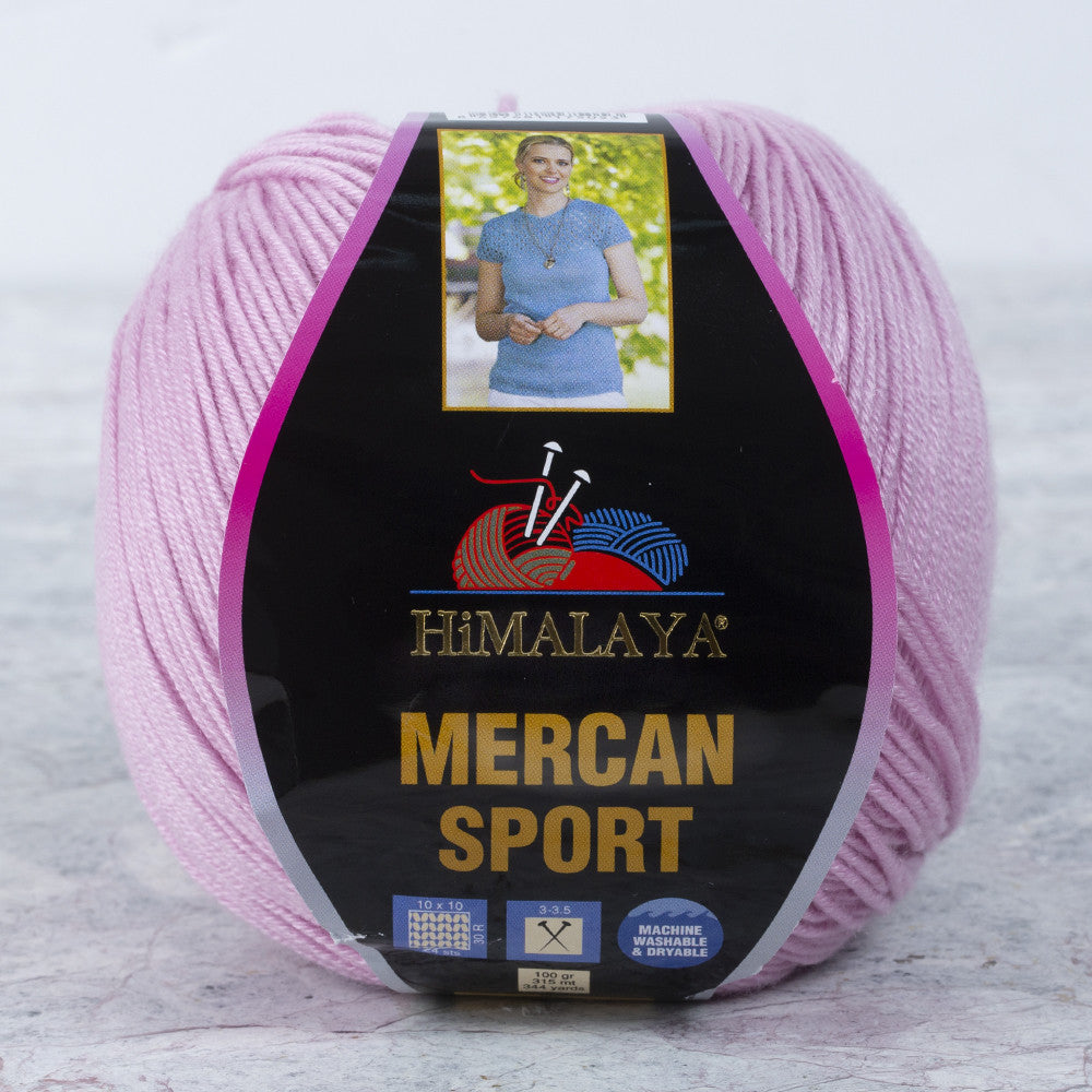 Himalaya Mercan Sport Gül Kurusu El Örgü İpi - 101-37